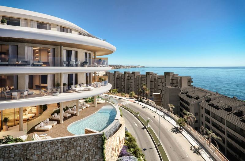 Resort apartments with spa and sea views, Benalmádena