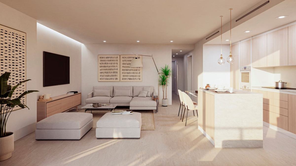 One-bedroom apartment with communal pool — photo 4 of 7