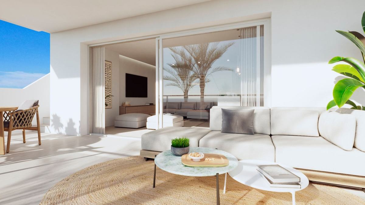 Two-bedroom apartment with covered terrace — photo 3 of 7
