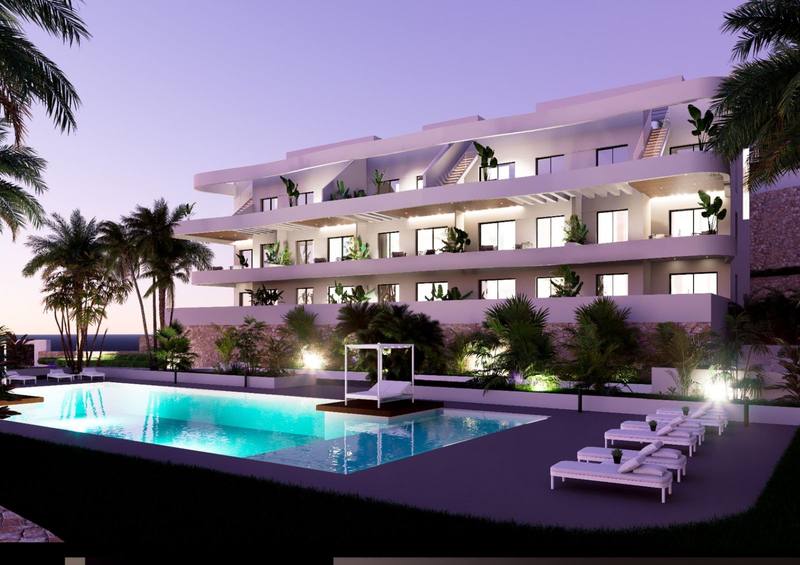 Two-bedroom penthouse with private solarium, Finestrat